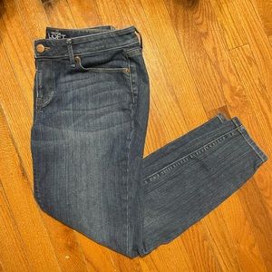 Loft Curvy Skinny Jeans size 10p mid-rise